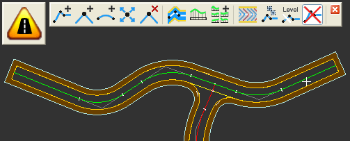Example of deleting a road