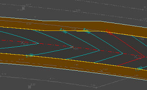 Result of a channel widening