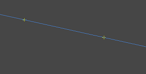 Example of 2 point construction line