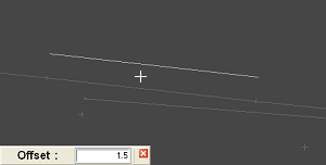 Example of parallel construction line