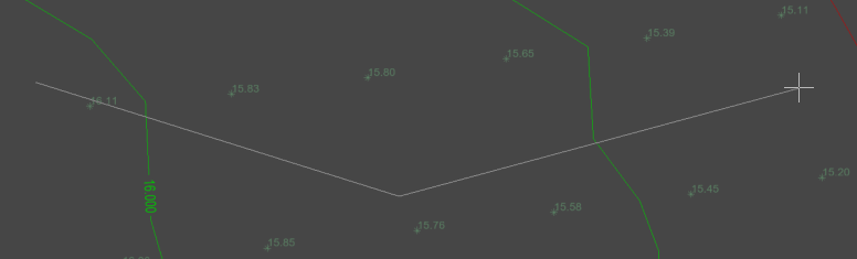 Example of New annotation line usage