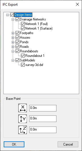 IFC Export Preview Window