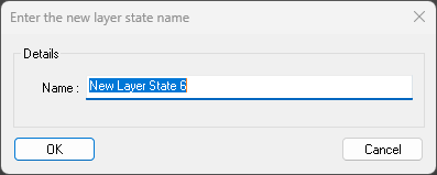 New Layer State Name