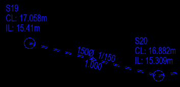 Pipe drawn using pipe diameter