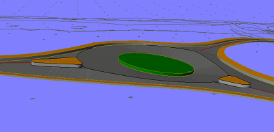 Flat central island