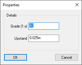 Secondary Channels Properties Window