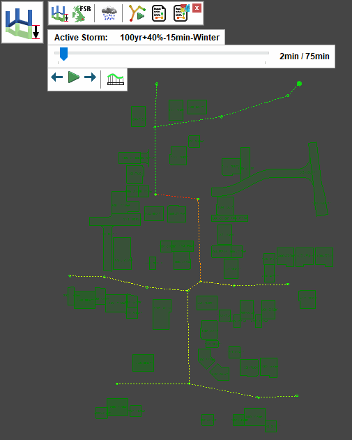 Simulation playback controls