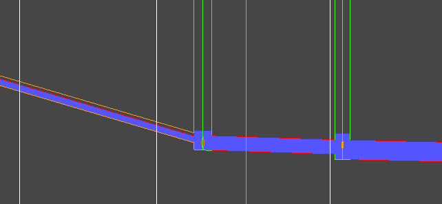 Storm simulation playback in longsection example