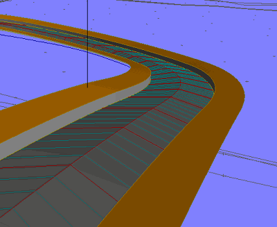 Example without super-elevation