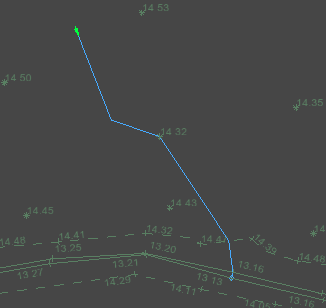 Water flow path example