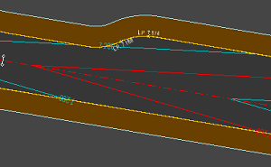 Widen with start/end radii