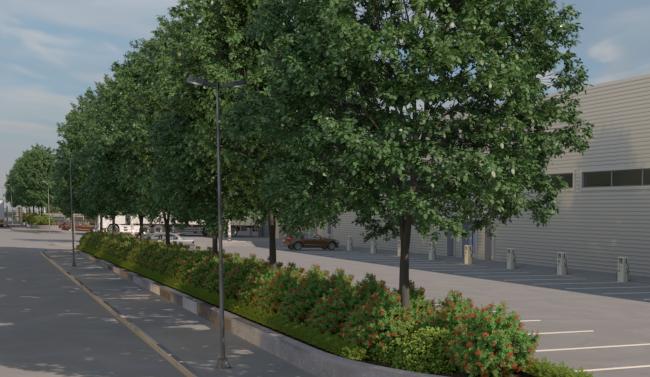 Artists rendering