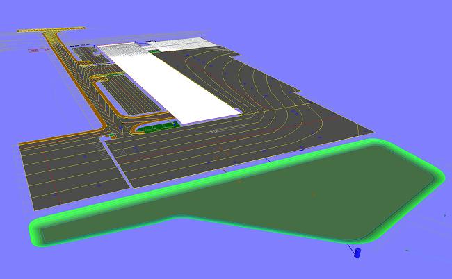 Site3D screenshot of 3D view