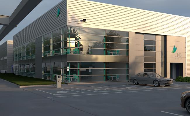 CNG HQ artist rendering
